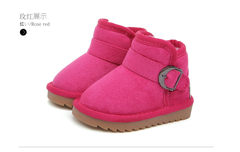 Chaussures enfants en autre ronde suture de voiture pour hiver - semelle tendon - Ref 1038371 Image 44