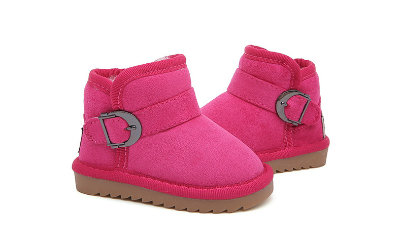 Chaussures enfants en autre ronde suture de voiture pour hiver - semelle tendon - Ref 1038371 Image 46