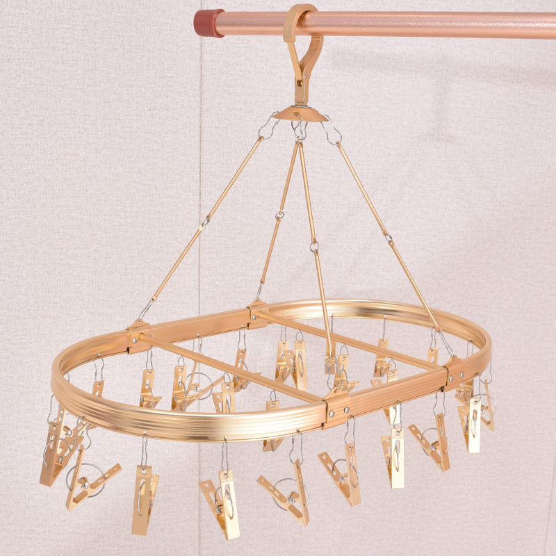 Disc Drying Clothing Clothes Aluminum Alloy Multifunctional Surface Clothes Frame Circular Multi - Clothing Clothes Clothes and Socks