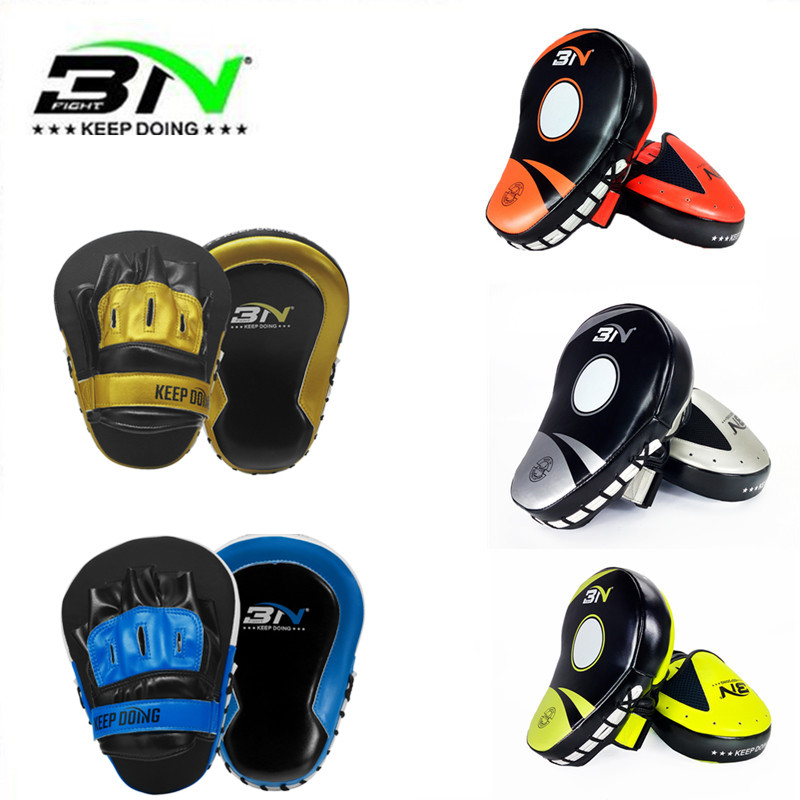 BN boxing target Adult children Taekwondo foot target Muay Thai boxing training boxing target Curved sanda handle