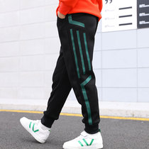 Boys trousers spring and autumn loose childrens sports pants Korean style foreign style big boys casual trousers trendy brand