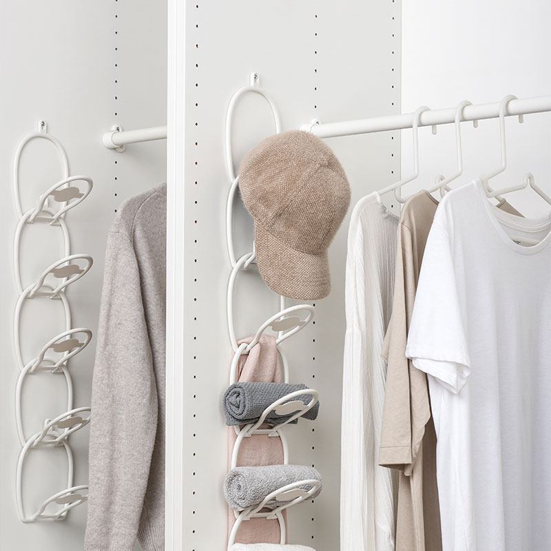 Japan hanging hat containing finishing deity Wall-mounted Dorm Room Wardrobe Door Rear Cloakhood Hook Creative Bag shelving-Taobao