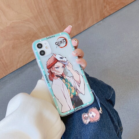 Style 2 — Girls Demon Slayer Sabito Makomo iPhone Case