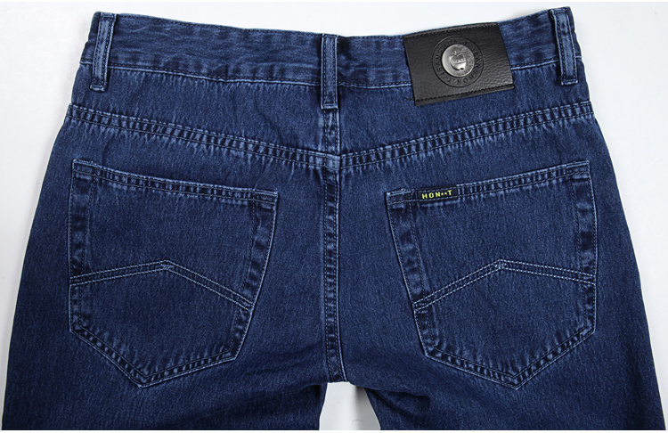 Cotton phần mỏng Apple jeans nam đích thực mùa hè trung niên lỏng lẻo giữa tăng thẳng trung niên mềm mại và thoải mái