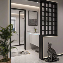 Extremely narrow aluminum alloy Golden Gate sleeve Kitchen Stainless Steel Door Frame Wrap edge Entrance Balcony Elevator Windows Pass Door cover