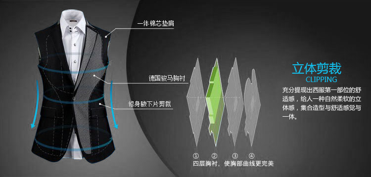 Costume homme en polyester pour automne - Ref 1565058 Image 24