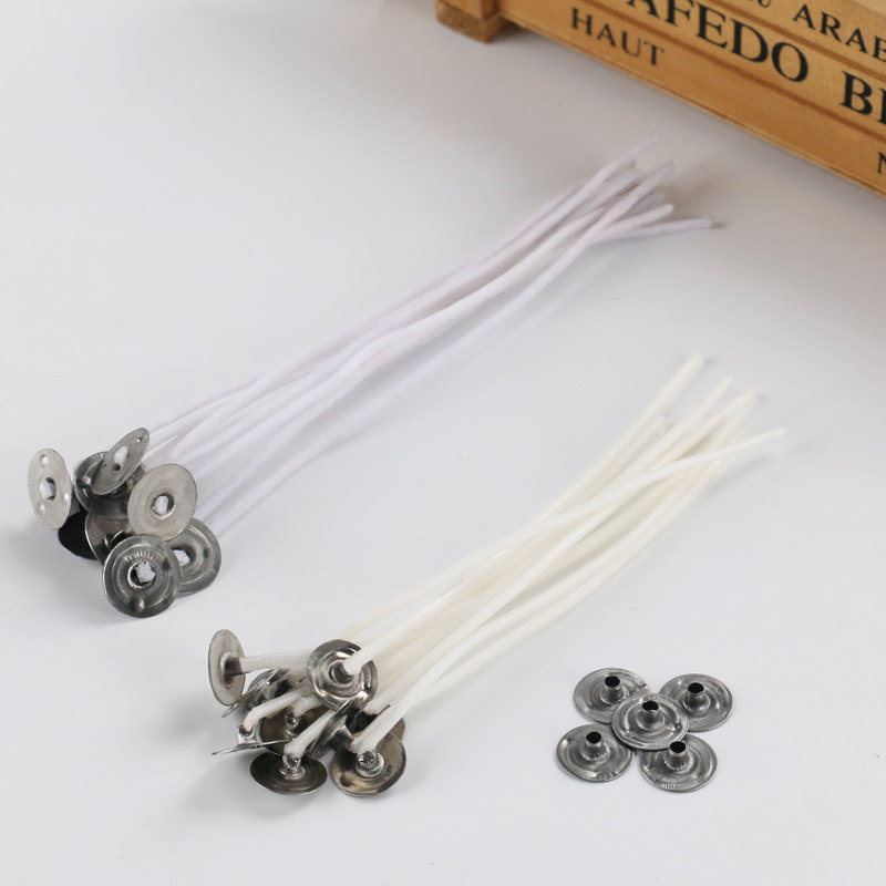 DIY Candle Wick Soybean Wax Core Scented Candle Glass Cups Candle Wick Homemade Honeymoon LAVENDER CANDLE DIY MATERIAL