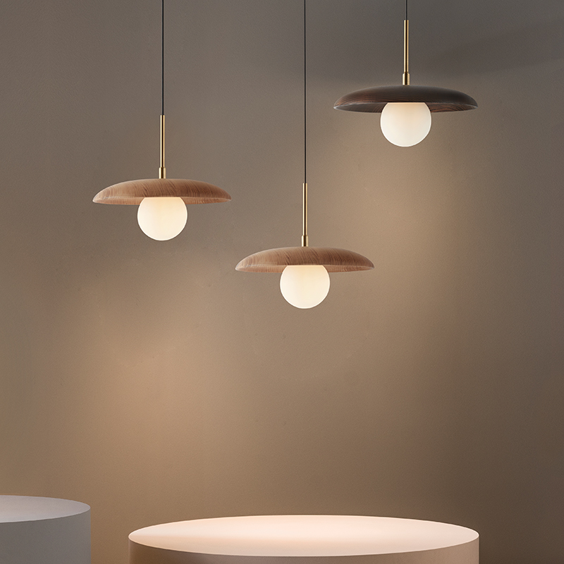 Table Dining Room Light Chandelia Retro Light Lavish Style Wind Bar Table Wood Art New Chinese Walnuts Nordic Folk Lamps