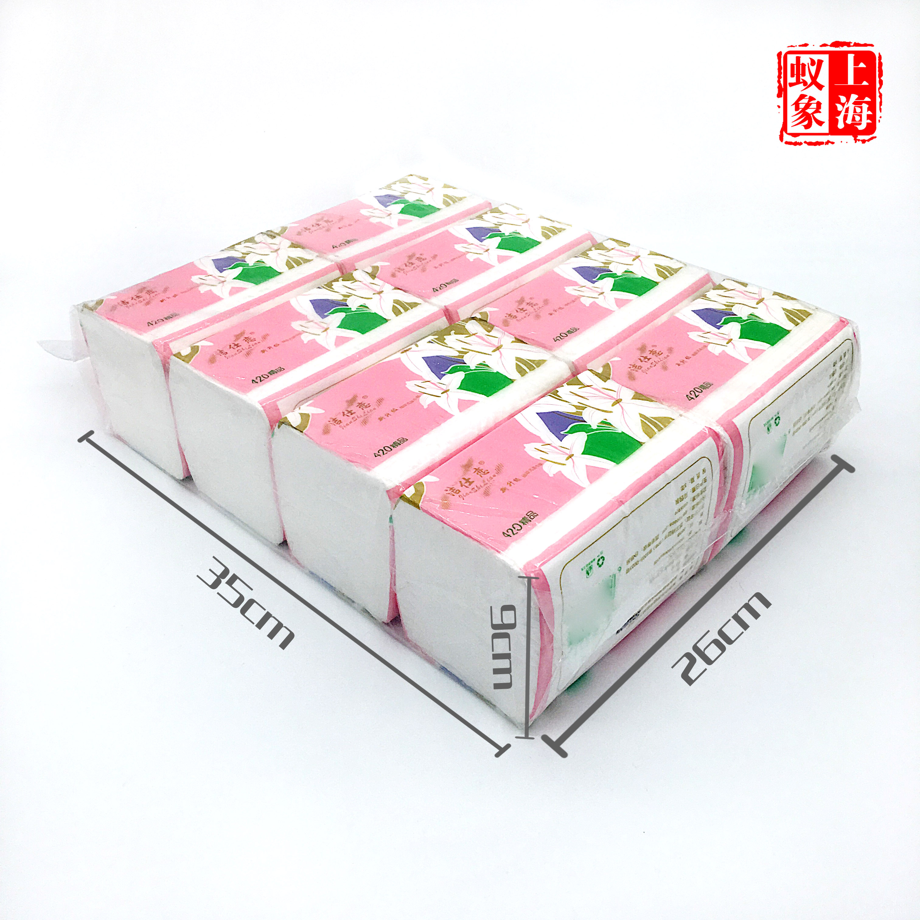 Màu đỏ xác thực Jie Shi thích sản phẩm giấy gỗ gia dụng giá cả phải chăng dày 420 bơm 4 đề cập đến 32 gói trên toàn quốc - Sản phẩm giấy / Khăn giấy ướt khăn ướt bobby 100 tờ