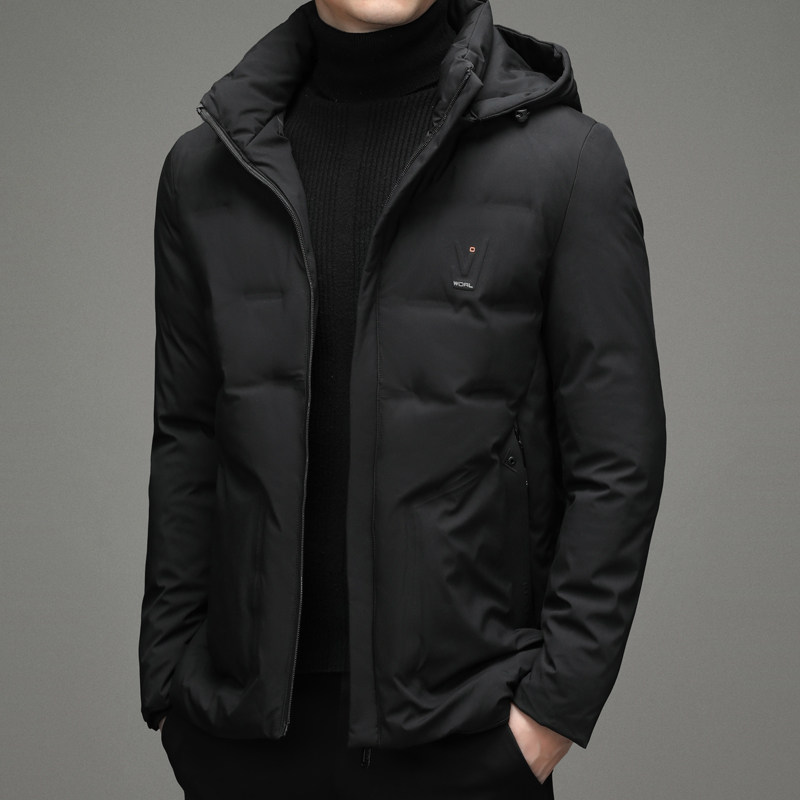 2021 Winter new explosive down cotton clothes fashion thick warm cotton clothes middle-aged men's cotton-padded jacket men's coat