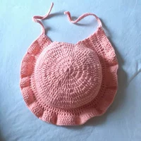 Розовые узлы с луком кружев