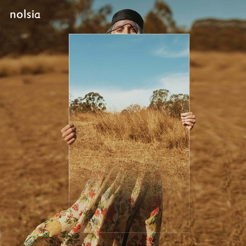 Туалетное зеркало ins Network Photography призрачное зеркало градиентное зеркало настенное серое зеркало