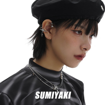 SUMIYAKI ORIGINAL STARS BODY SERIES NEW EAR CLIP WITHOUT EARHOLE GIRL GOSPEL STAR MANGA Hung Eyes Closed 