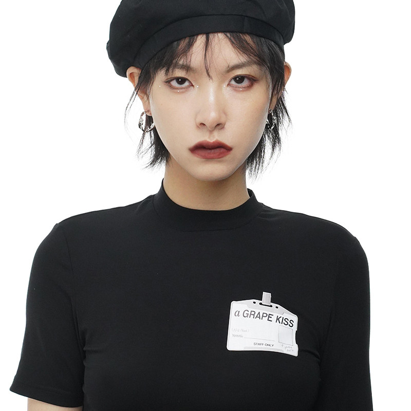 SUMIYaki PHYTOPLANKTON NUMBER EARRINGS FEMALE SMALL CROWDDESIGN SUPERIOR SENSUAL ACCESSORIES 2022 NEW TIDE EAR