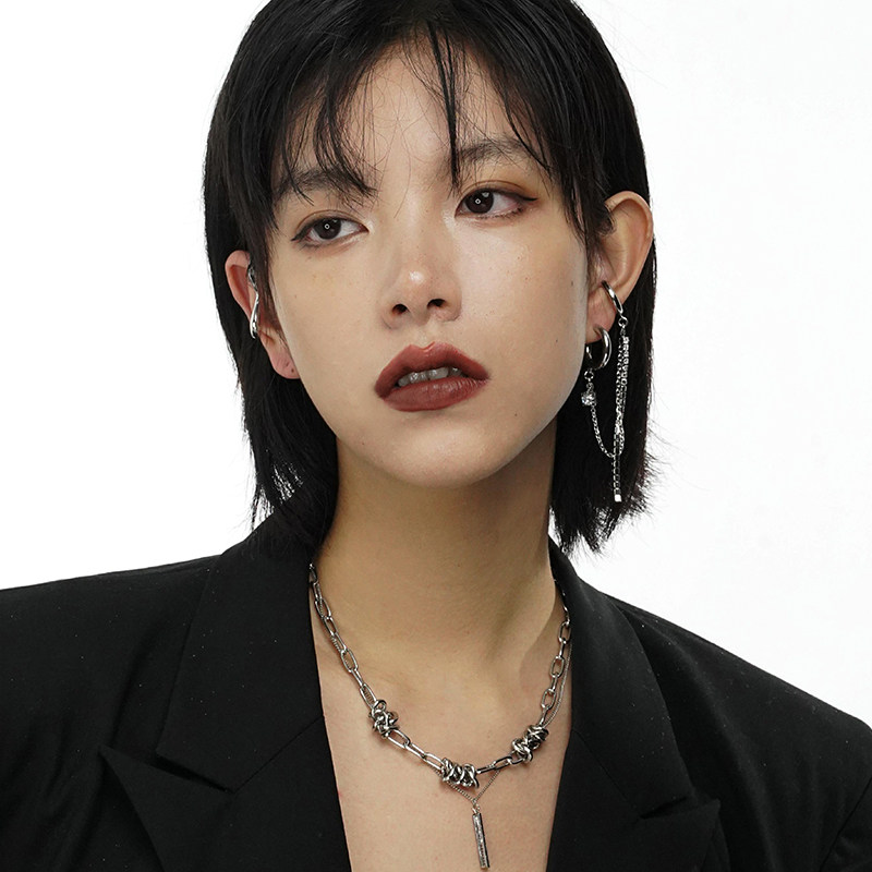 SUMIYAKI STREAMING SUEARRINGS 2022 NEW TIDE AIR QUALITY ADVANCED ATMOSPHERIC EARWEAR WOMEN LIGHT EXTRAVAGANT AND LITTLE CROWDSOURCED DESIGN