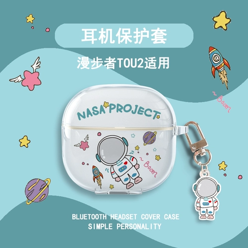 Совместимые наушники, беспроводной защитный чехол, мультяшная силиконовая милая система хранения с зарядкой, bluetooth, защита при падении