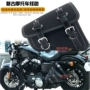 Túi bên xe máy cho Harley 883 1200 X48 anh chàng khó tính Dana béo tam giác túi nhỏ bên túi - Xe máy Rider thiết bị băng đai bảo vệ đầu gối