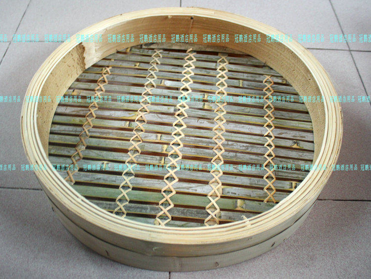 Thickening 54CM steamer Large steamer Bread cage Dining cage 52CM bamboo steamer large