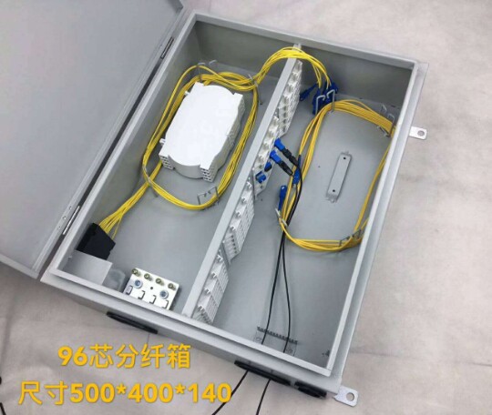 96 core corridor box Distribution box Fiber box distribution box distribution box Distribution box Wall-mounted cold-rolled plate high-quality empty box