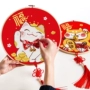 2019 mới cross stitch mặt dây chuyền nhỏ phòng ngủ phòng khách đơn giản cặp đôi dễ thương thêu thủ công nhỏ là - Công cụ & phụ kiện Cross-stitch tranh thêu chỉ lụa