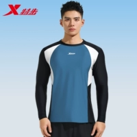 Синий и черный [топ с длинными рукавами]