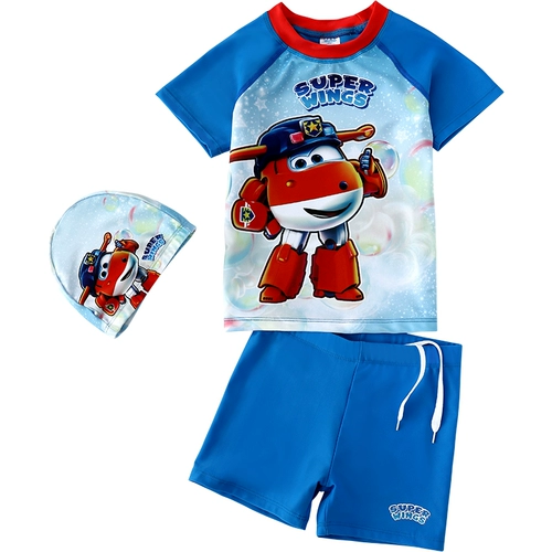 Детский купальник, раздельный быстросохнущий комплект, защита от солнца, подходит для подростков