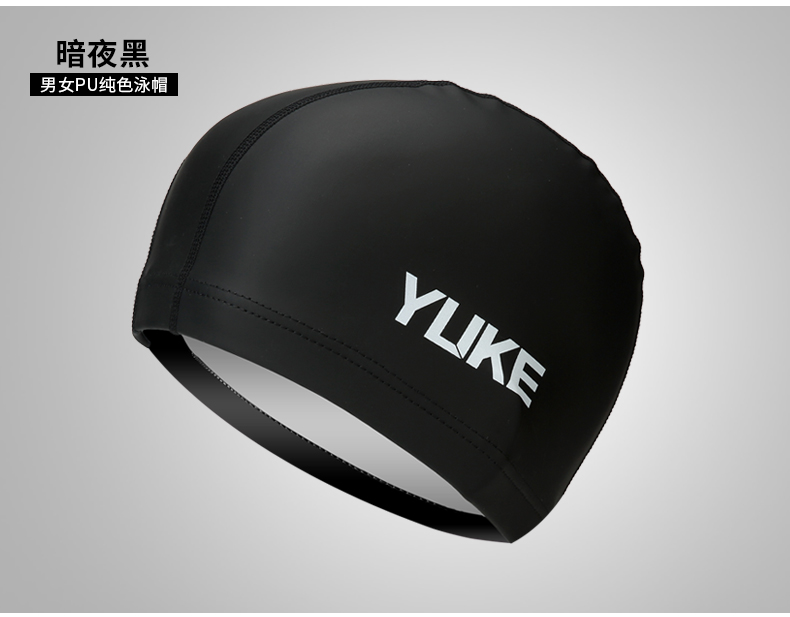 Mũ bơi nữ dài tóc người lớn không thấm nước PU bơi cap goggles phù hợp với ladies cận thị chống sương mù bơi gương bơi thiết bị phao boi