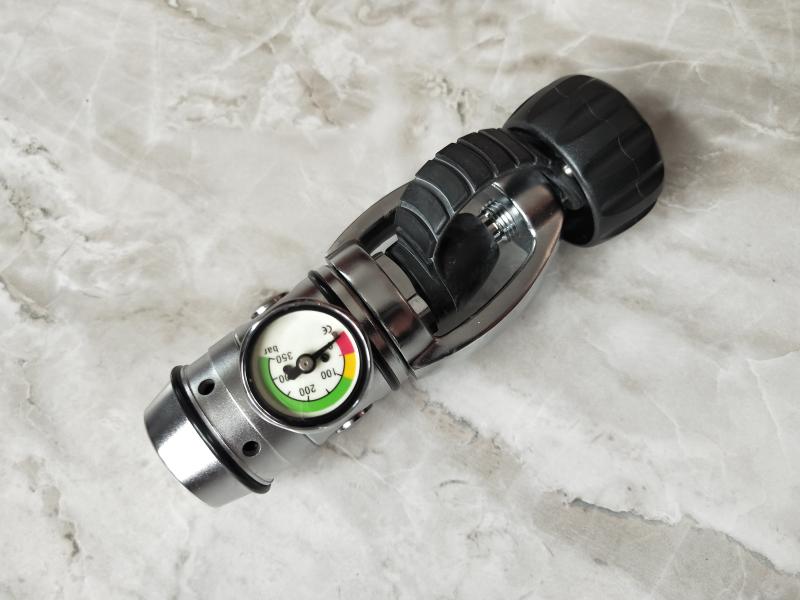 Taiwan scuba diving mini high pressure gauge underwater instrument residual pressure gauge pressure gauge residual pressure gauge
