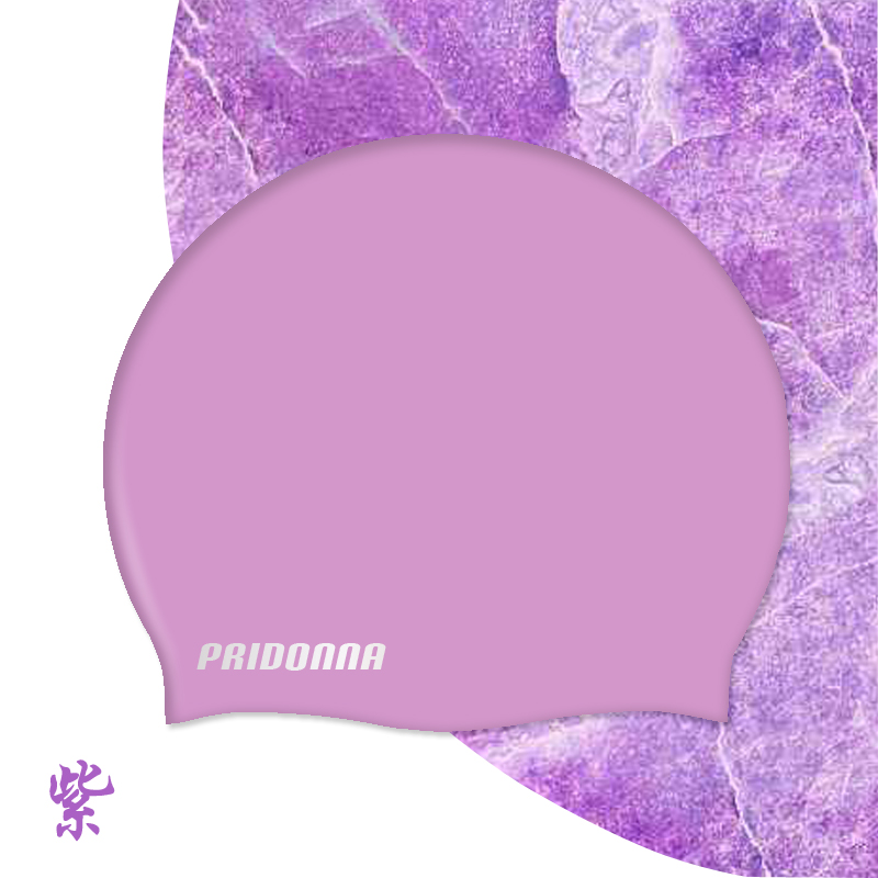 PRIDONNA cặp đôi màu sắc đặc biệt mũ bơi cho người lớn XL mũ bơi cho nam và nữ tóc dài không thấm nước nón bơi