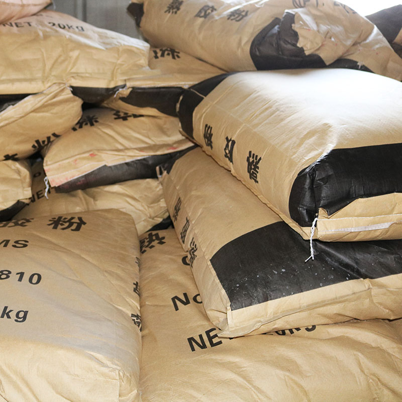 Large package cooked rubber powder internal and external wall Wall Wall powder batch wall accessories 8810 high viscosity construction cooked rubber powder site engineering