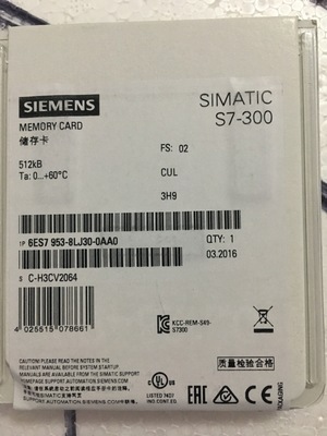 Siemens MMC Memory 6ES7953 6ES7953 6ES7 6ES7 8LG31 8LJ31-0AA0 8LJ31-0AA0 8LJ31-0AA0 OAAO