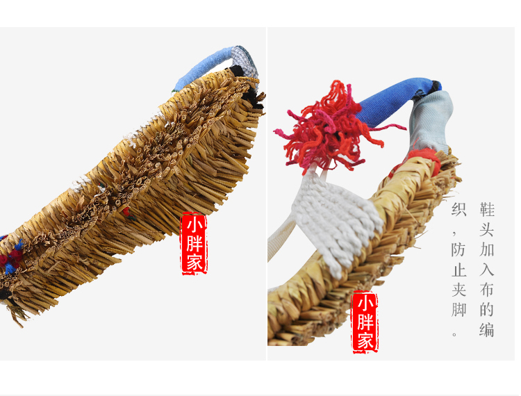 Tinh khiết đan tay đỏ quân đội nam và nữ cá tính retro tie linen giày rơm dép đạo diễn sân khấu giày nam công sở