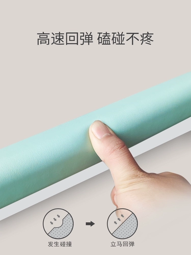 Противоударный бортик, самоклеющаяся лента, накладки на углы с лестницей, защита от столкновений