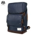 Muzhuo 2018 nam mới kinh doanh ba lô máy tính 15,6 inch túi đi học trường du lịch công suất lớn ba lô nam - Ba lô balo da đẹp cho nữ Ba lô