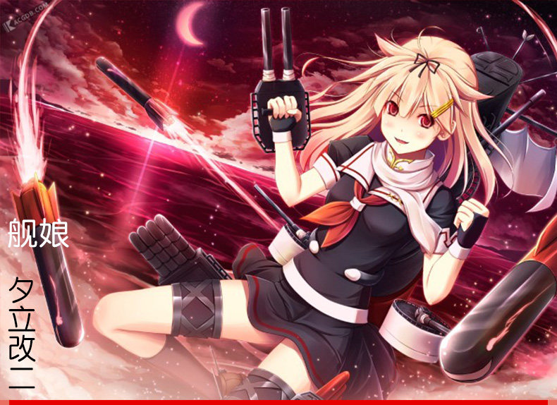 Cosplay 衣服貓老師夕立改二服裝cosplay制服艦隊collection艦娘水手服女 Yahoo奇摩拍賣