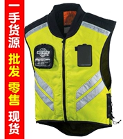 Xe máy Mỹ phản quang cưỡi vest phù hợp với quần áo phản quang đầu máy cưỡi vest vest đồng phục - Xe máy Rider thiết bị đai bảo vệ đầu gối