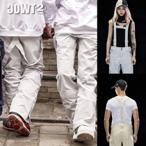 Sub-Zero second twoc new removable braces 10000 waterproof single double ski pants men Brand