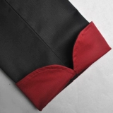 厨乐乐 Белый лонгслив, весенняя униформа для работы, рабочая одежда, делается под заказ