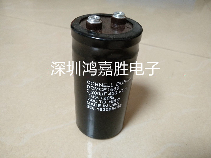 New original imported American big D CORNELL DUBILIER 400V2200UF 400VDC spot