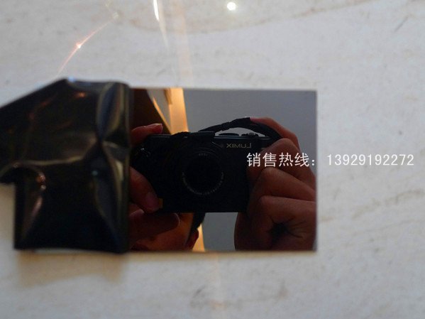 Stainless steel plate drawn mirror black titanium rose champagne gold stainless steel plate 304 colored stainless steel