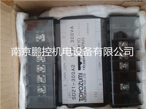Japan TOYOZUMI isolation transformer TZ22-300A2 specification 300VA