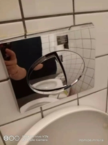 Hidden squatting toilet water tank accessories electroplating panel squatting button button flush small panel parts