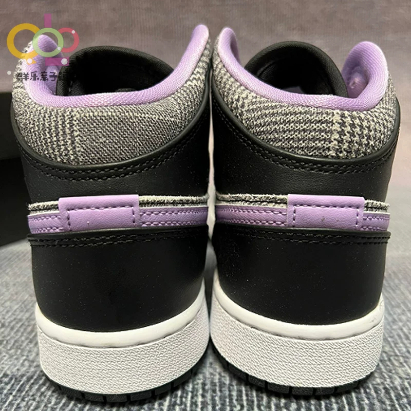 Nike Nike Air Jordan 1 Женские большие большие большие большие большие большие большие AJ1 Спортивные прогулочные кроссовки высокого уровня Gangs DC7226-015