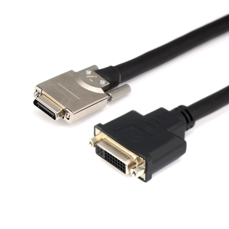 Xử lý dây nịt và các loại cáp kết nối khác nhau được sản xuất theo yêu cầu Cáp USB dòng DVI Cáp HDMI Cáp hàn DB9 Cáp SCSI Cáp DB62