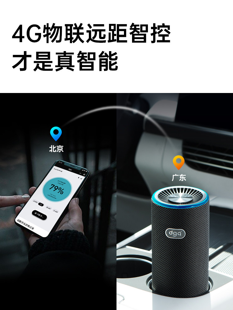 Dgq Car Air Purifier Is a Special Device for Eliminating Odors in the Car, Removing Formaldehyde and Eliminating Smoke Odors