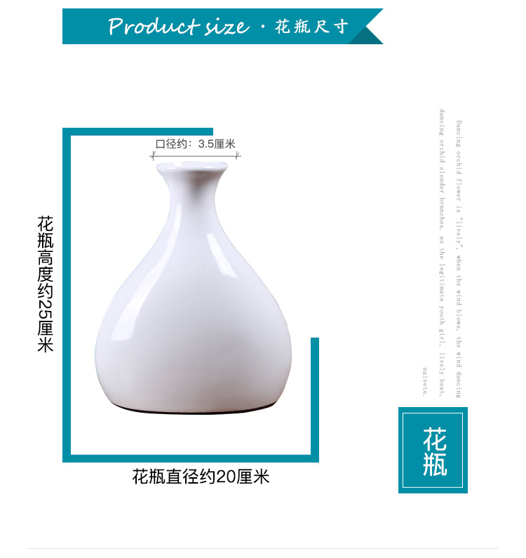 New Chinese style classical lucky fruit vase household act the role ofing is tasted decorate furnishing articles sitting room porch study ceramic vases, flower implement