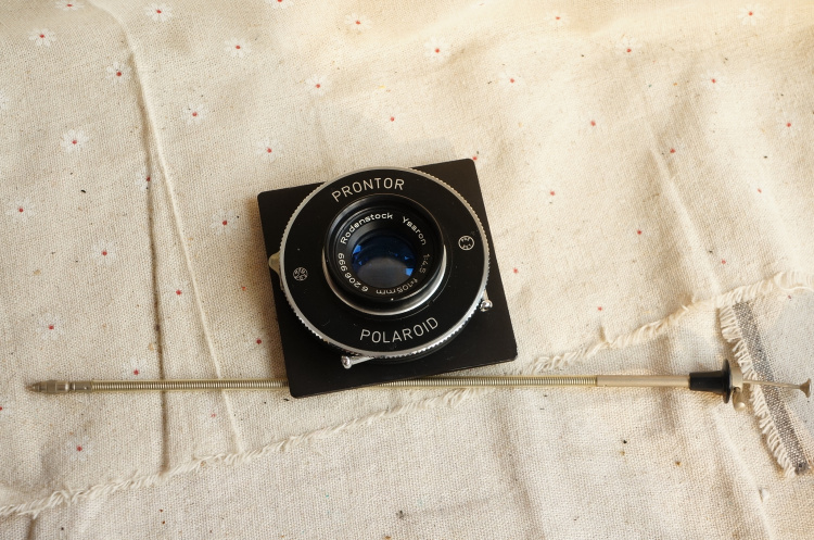 Rotonsde Rodenstock 105mm f4 5105 4 5 prontor shutter lens board, etc.