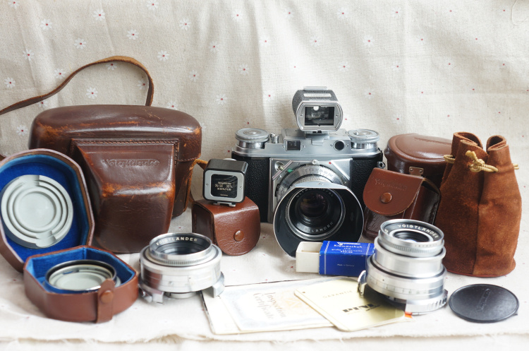 Flander PROMINENT Supreme Rangefinder 50 2 35 3 5 100 4 5 viewfinder hood cover etc.