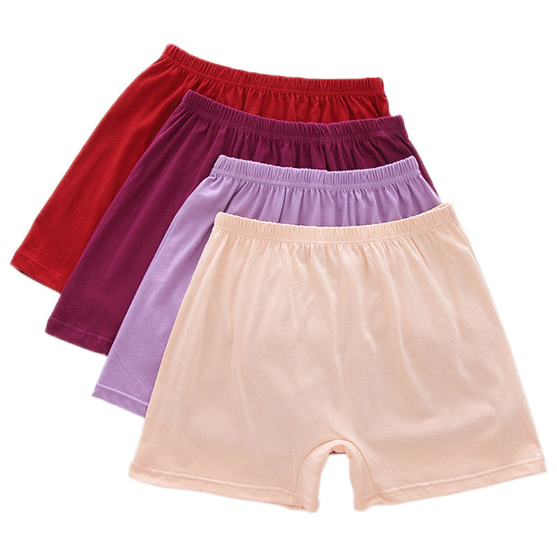 Middle-aged and elderly pure cotton underwear, old man's cotton boxer pants, plus fat plus mother's oversized four-corner high-waisted shorts