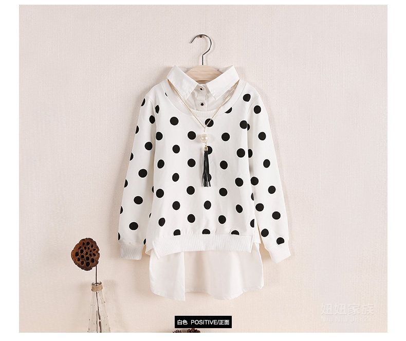 Chemise fille à manche longue - Ref 2085865 Image 41